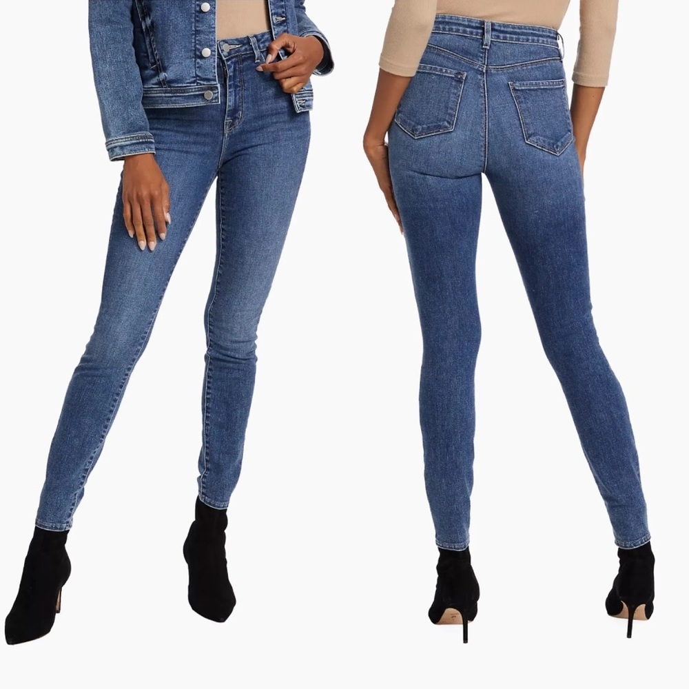 L’AGENCE sz32 Monique High-Rise Skinny Jeans $275msrp